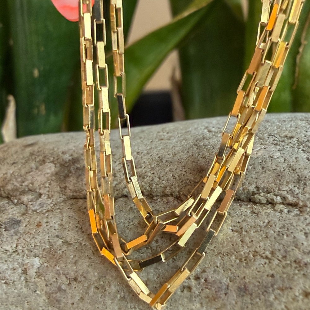 SOLD 
14 karat gold chain